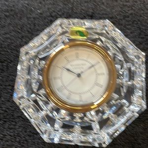 Waterford Crystal clock.